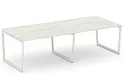 Стол переговорный на T2-образных опорах 40х40 (без лючков)