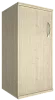 Офисный шкаф узкий низкий закрытый, Л/Пр.