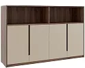 Офисный шкаф средний с нишей