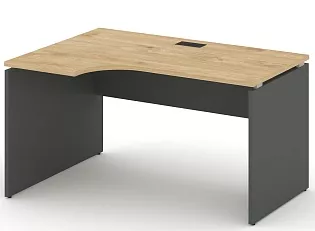 Стол рабочий эргономичный (Левый)