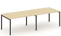 Стол переговорный на П-образных опорах 40х40