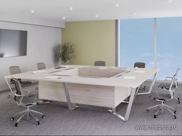 столы Стил Мит Хром