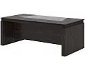Стол руководителя прямой 1,6м (столешница с накладным бюваром)