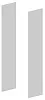Комплект боковых отделочных панелей для шкафа выс.195см