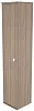 Офисный шкаф высокий узкий закрытый