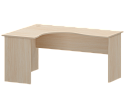 Письменный стол криволинейный, левый