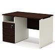 Стол рабочий с тумбой левый