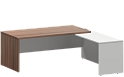 Стол руководителя с приставкой (правый)