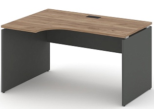 Стол рабочий эргономичный (Левый)
