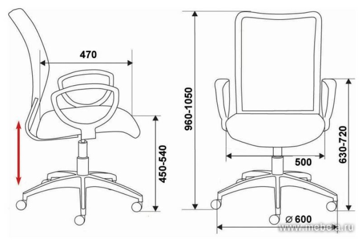кресло CH-599AXSN