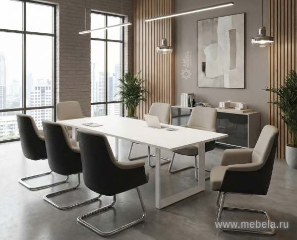 столы Onix Metal-O White