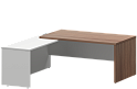 Стол руководителя с приставкой (левый)
