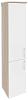 Офисный шкаф высокий узкий лев./прав. (1 низкий фасад ЛДСП + 1 средний фасад ЛДСП)