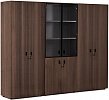 Офисный шкаф для документов с гардеробом