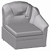 Кресельн. секция, п/л слева от сидящего