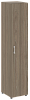 Офисный шкаф узкий закрытый Л/ПР