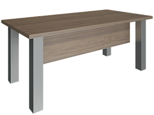 Стол для руководителя на металлокаркасе