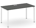 Стол письменный на металлокаркасе на П-образных опорах 40х40