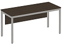 Стол письменный на металлокаркасе с экраном ДСП