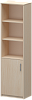 Офисный шкаф комбин. узк. открытый