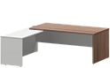 Стол руководителя с приставкой (левый)
