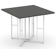 Стол переговорный квадратный, на металлокаркасе
