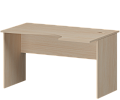 Письменный стол криволинейный, правый