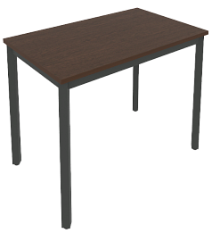 Стол письменный на П-образном металлокаркасе Slim