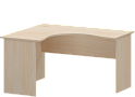 Письменный стол криволинейный, левый