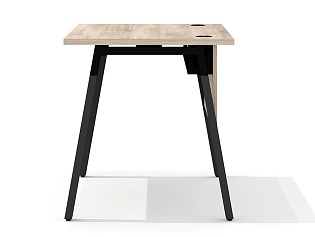 Стол прямой на металлокаркасе