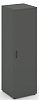 Гардероб узкий глубокий универсальный, задняя стенка ЛДСП