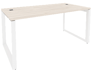 Стол руководителя на О-образном металлокаркасе