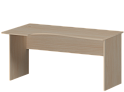 Письменный стол криволинейный, левый