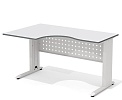 Стол эргономичный, на металлокаркасе